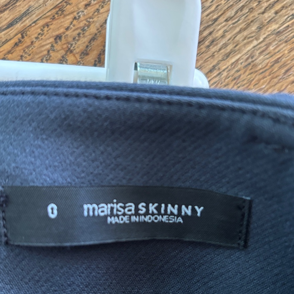 LOFT Marisa Skinny Size 0 Charcoal Ankle Pants - Picture 3 of 8